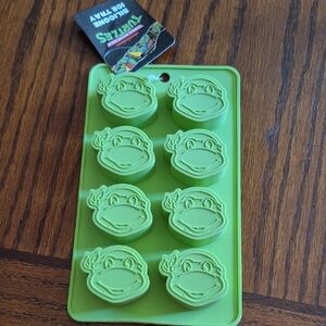 Teenage Mutant Ninja Turtles Silucone Ice Tray Mold Soap Mold Cookie Mold Cake